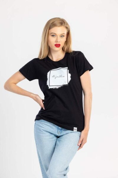 Crna kratka majica prjatlca