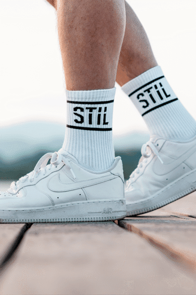 Nogavice STIL s črto